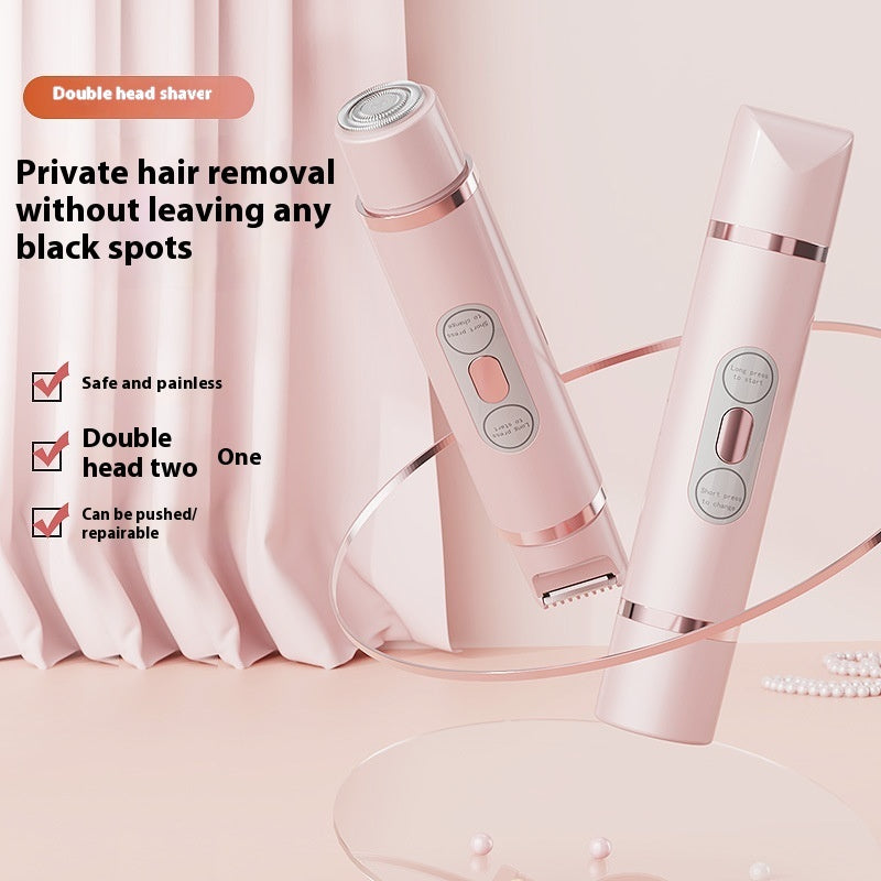 Dual-Head Electric Shaver Painless