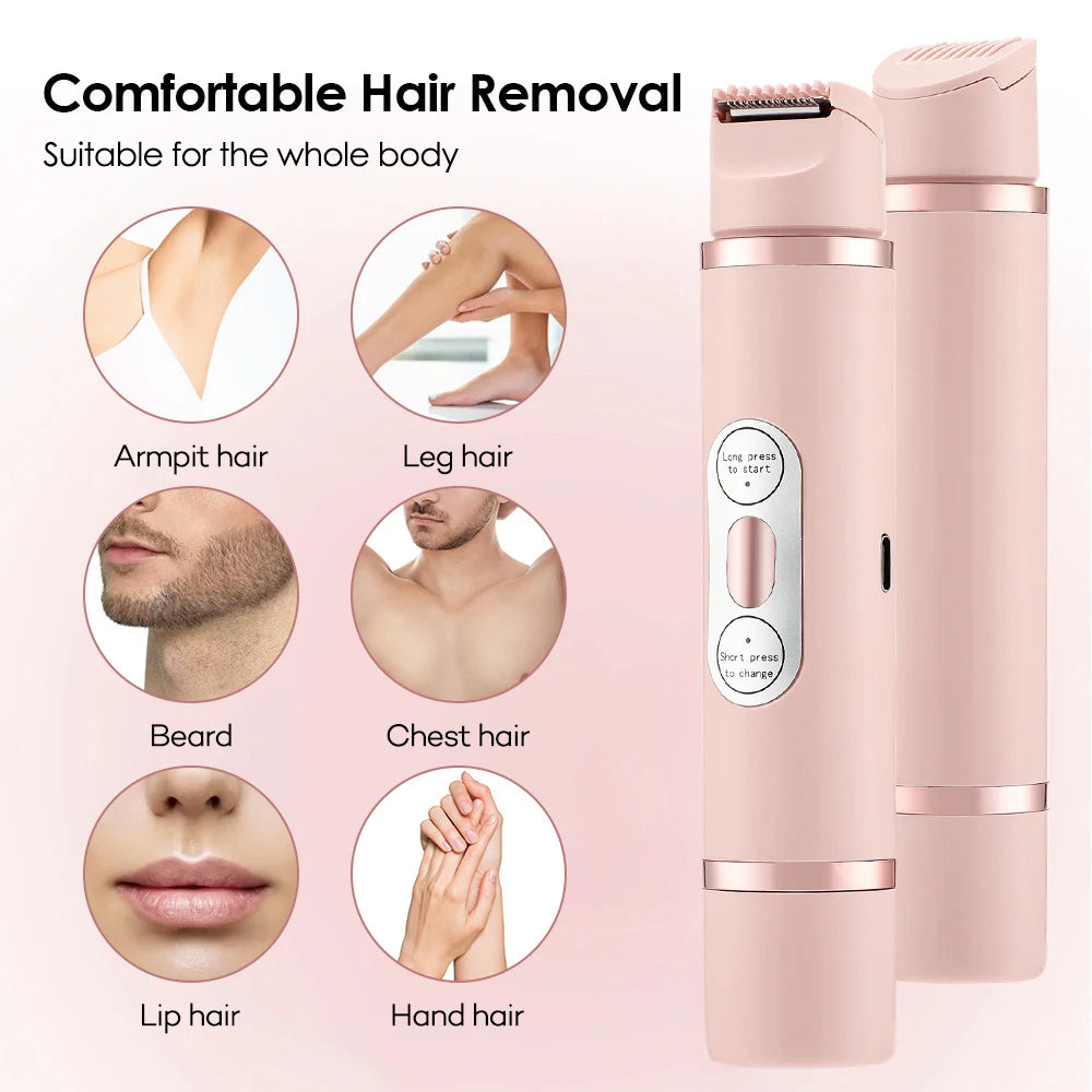 Dual-Head Electric Shaver Painless