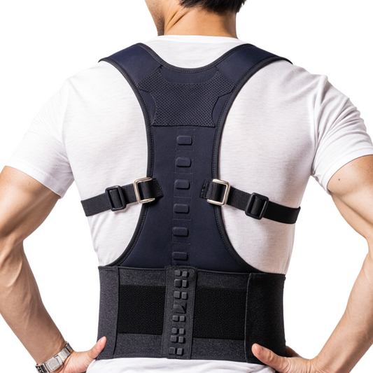 Magnetic posture trainer bandage – Invisible under clothing