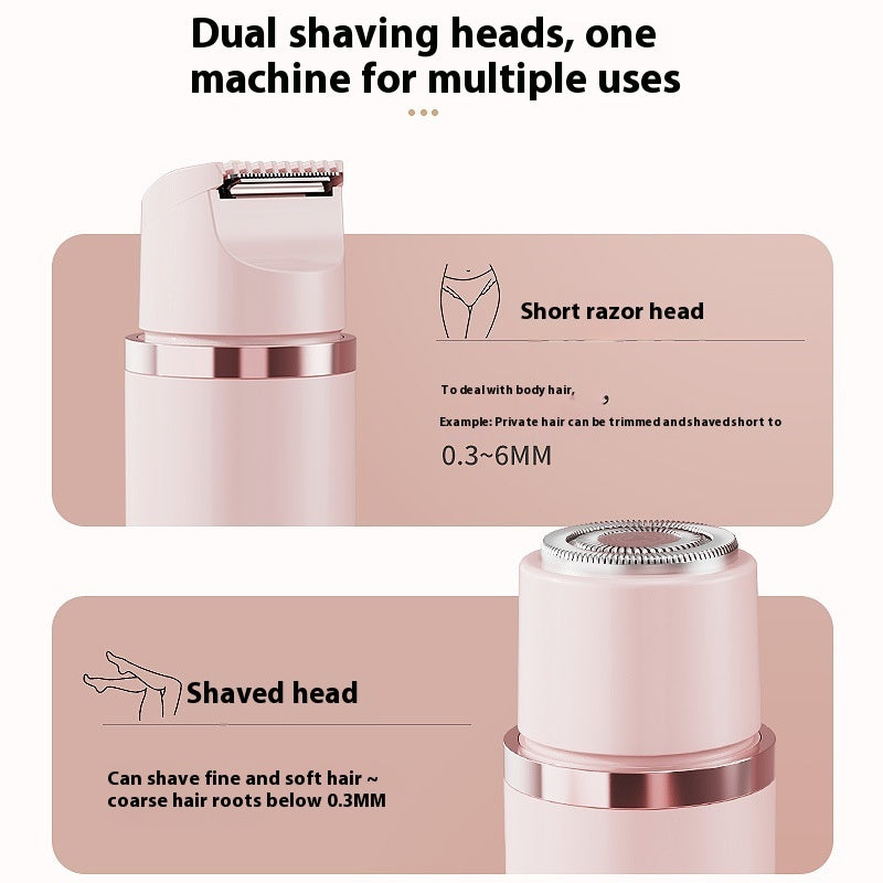 Dual-Head Electric Shaver Painless